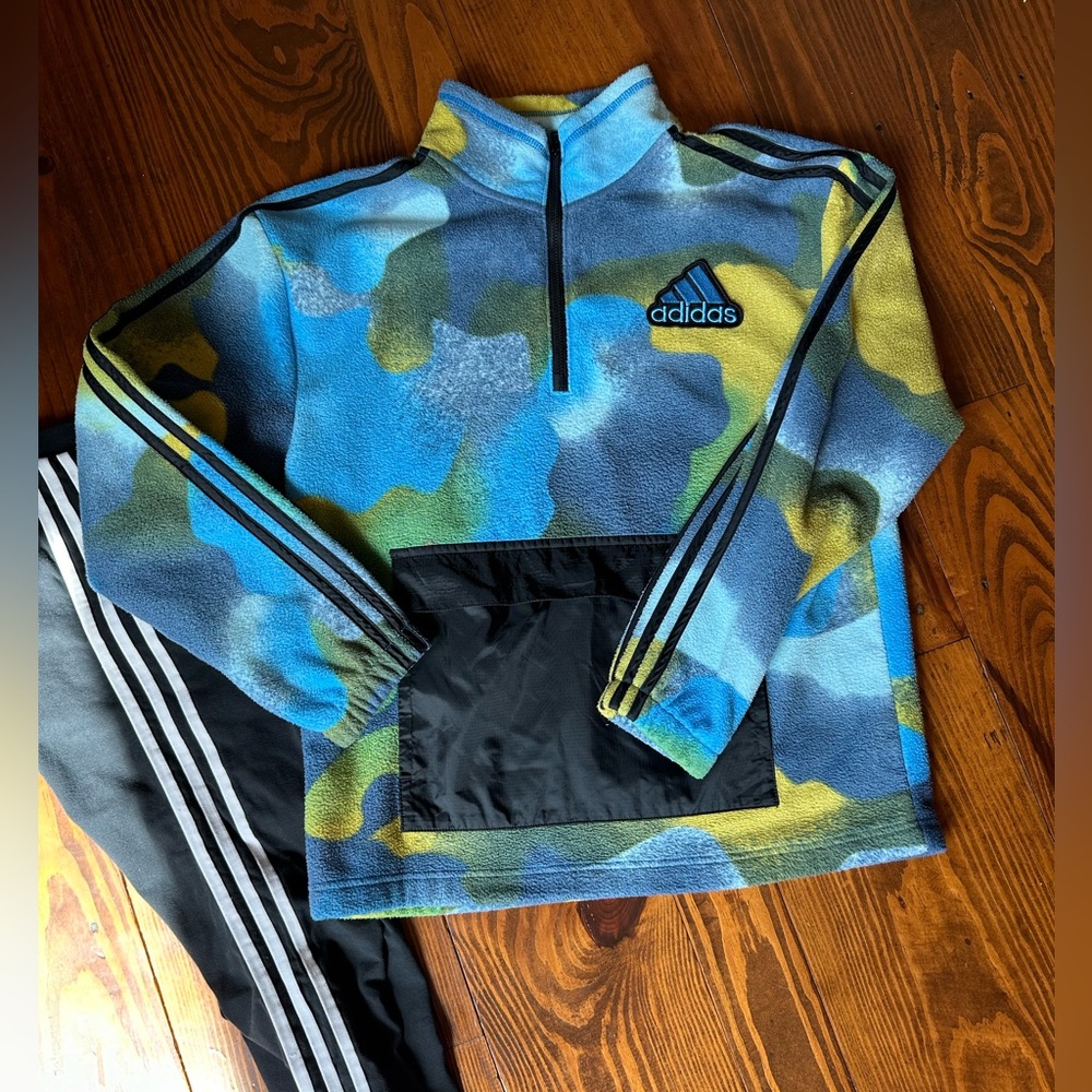 Adidas Boys Cozy Half Zip Pullover ⚽️